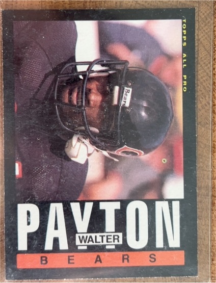 1985 Topps #33 Walter Payton — front