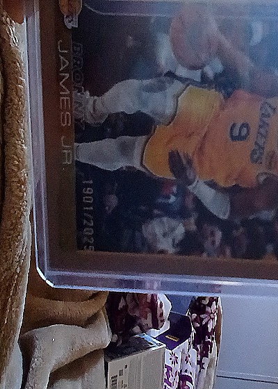 2020 Upper Deck LeBron James Jr. #190 — front