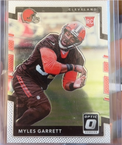 2017 Donruss Optic #106 Myles Garrett — front
