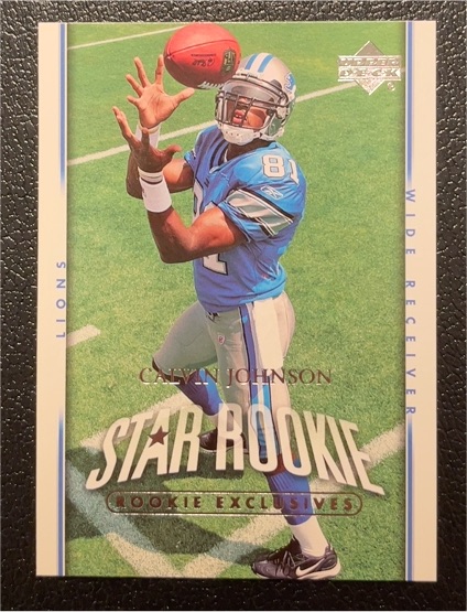 2007 Upper Deck #277 Calvin Johnson — front