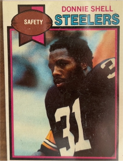 1979 Topps #411 Donnie Shell — front
