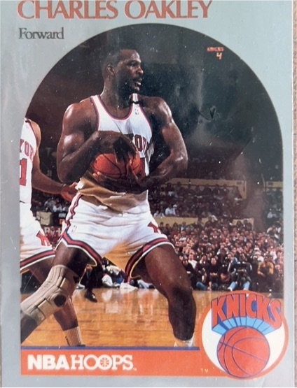 1990-91 NBA Hoops #207 Charles Oakley — front