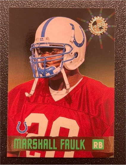 1996 Topps Stadium Club Members Only 50 #32 Marshall Faulk — front