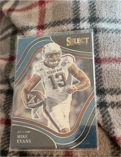 2022 Panini Select Draft Picks #13 Mike Evans — front