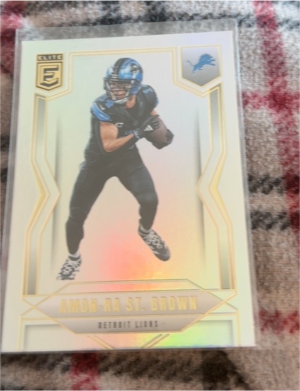 2025 Panini Donruss Elite #83 Amon-Ra St. Brown — front