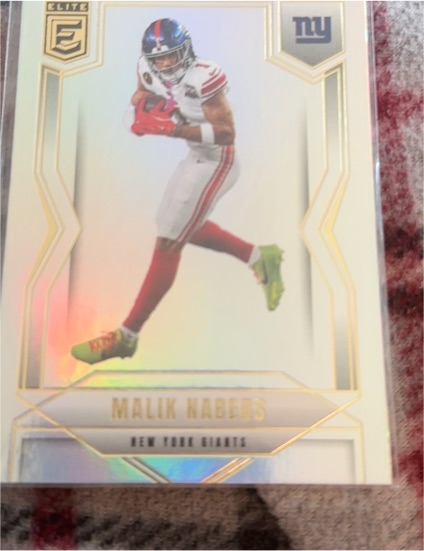 2025 Panini Donruss Elite #5 Malik Nabers — front