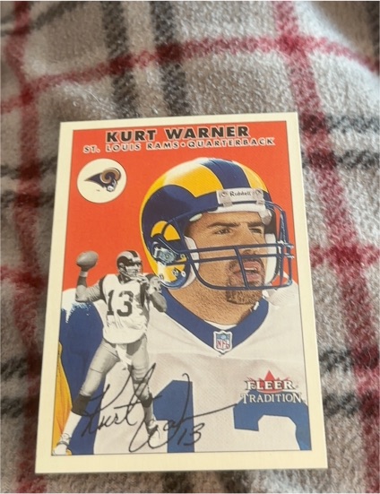 2000 Fleer Tradition #87 Kurt Warner — front