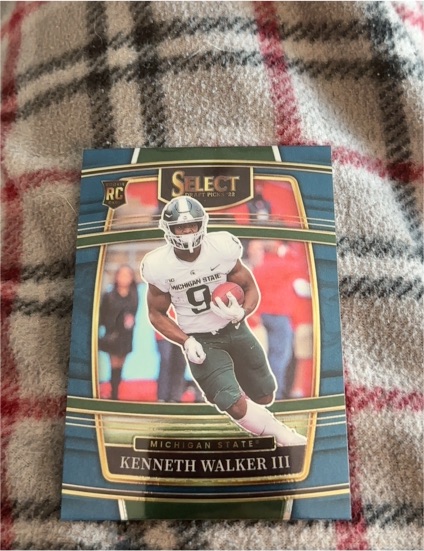 2022 Panini Select Draft Picks Concourse #15 Kenneth Walker III — front