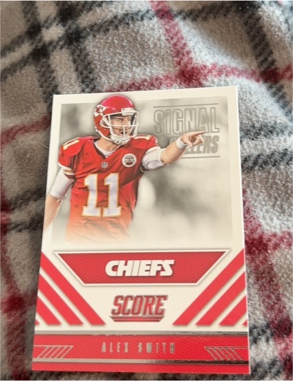 2016 Panini Score #12 Alex Smith Signal Callers — front