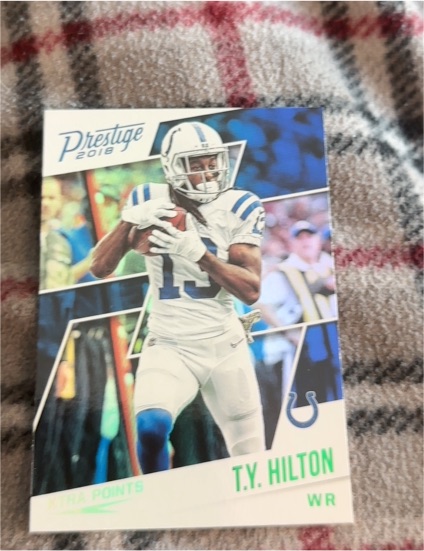 2018 Panini Prestige Xtra Points T.Y. Hilton — front