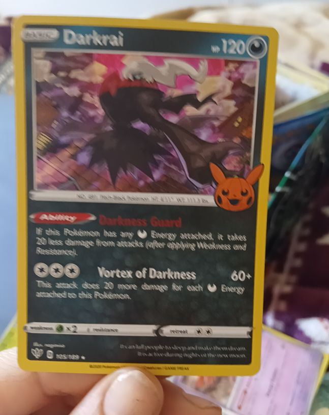 2022 Pokémon Trick or Trade #105 Darkrai — front