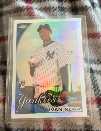 2010 Topps Chrome #214 Ivan Nova — front