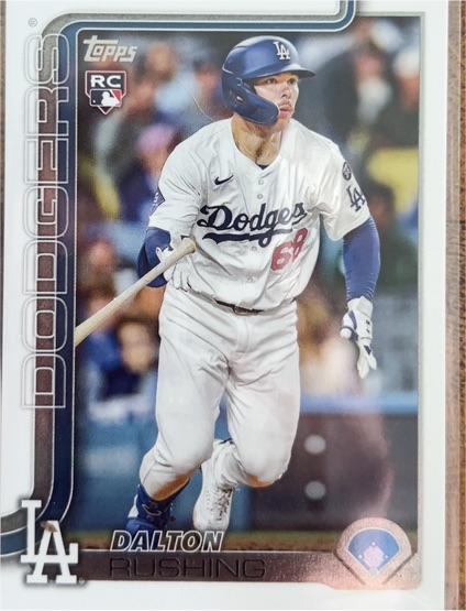 2025 Topps Update #US38 Dalton Rushing — front