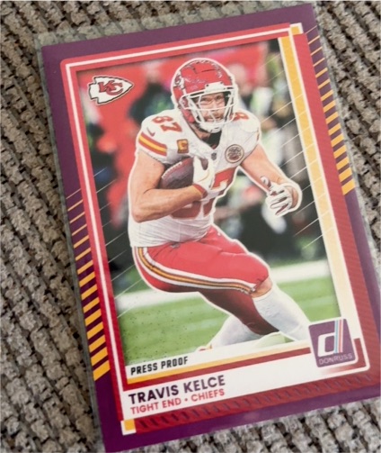 2025 Donruss #191 Travis Kelce — front