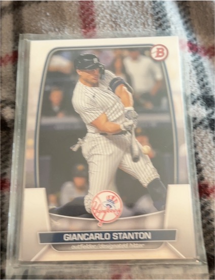 2023 Bowman #91 Giancarlo Stanton — front
