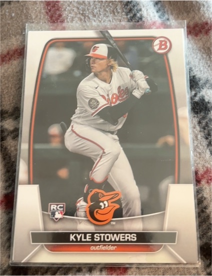 2023 Bowman #56 Kyle Stowers — front