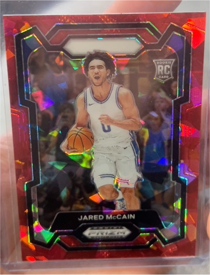 2024 Panini Prizm Draft Picks #35 Jared McCain — front