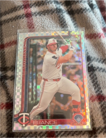 2025 Topps Chrome #321 Ty France — front
