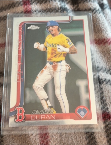 2025 Topps Chrome #79 Jarren Duran — front