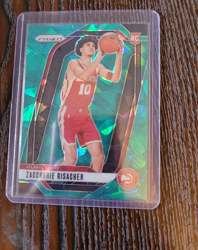 2024-25 Panini Prizm #265 Zaccharie Risacher — front