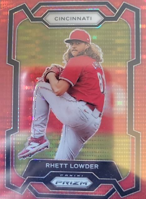 2024 Panini Prizm #65 Rhett Lowder — front