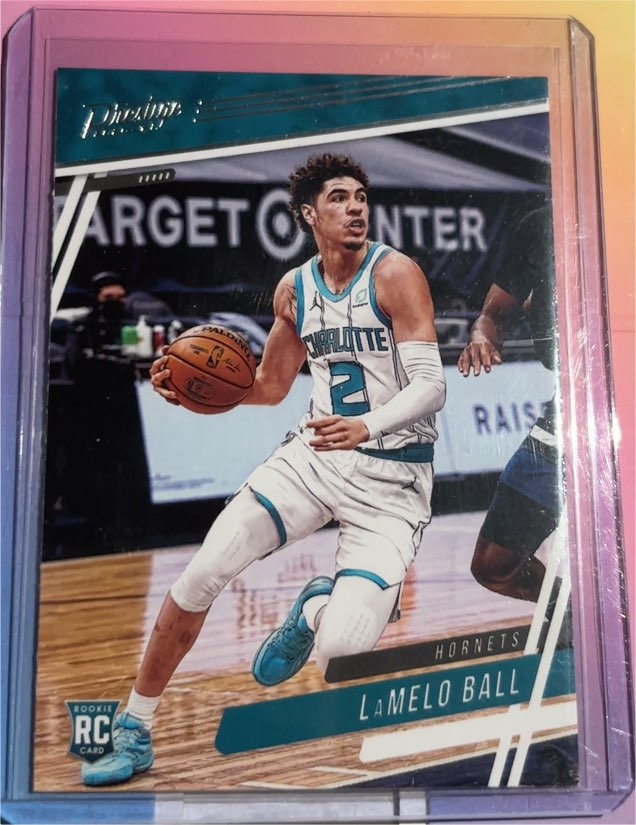 2020-21 Panini Chronicles Prestige #72 LaMelo Ball — front
