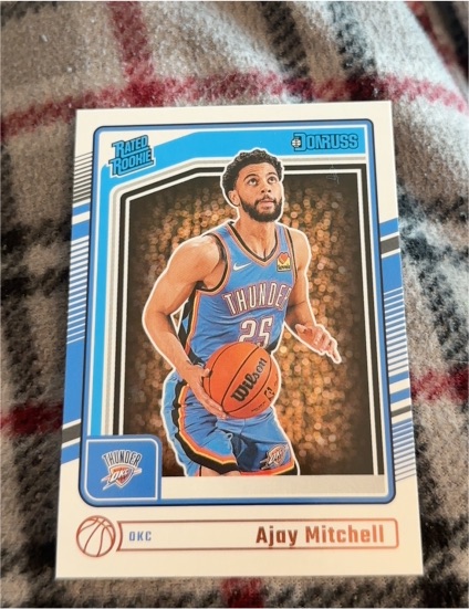 2024-25 Donruss #218 Ajay Mitchell — front