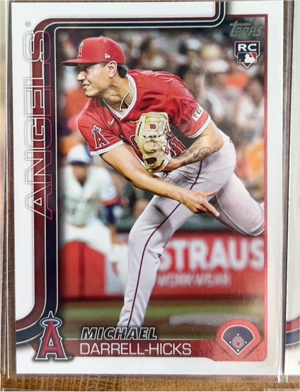 2025 Topps Update #US319 Michael Darrell-Hicks — front