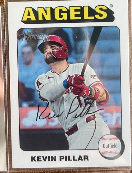 2024 Topps Heritage High Number #561 Kevin Pillar — front