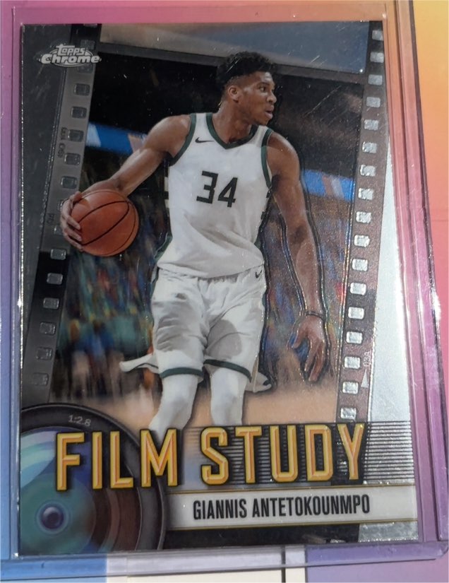 2024-25 Topps Chrome #FS-3 Giannis Antetokounmpo Film Study — front