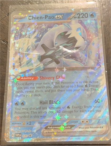 2023 Pokémon SV: Scarlet & Violet Promo #030 Chien-Pao ex — front