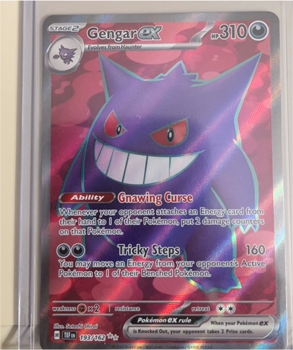 2024 Pokémon #193 Gengar ex — front
