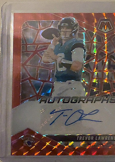 2024 Panini Mosaic Autographs #AM-TL Trevor Lawrence — front