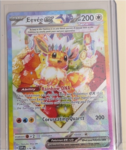 2025 Pokémon TCG #174 Eevee EX — front