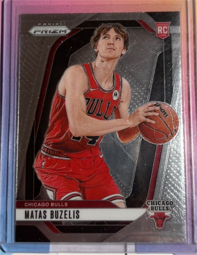 2024-25 Panini Prizm #252 Matas Buzelis — front