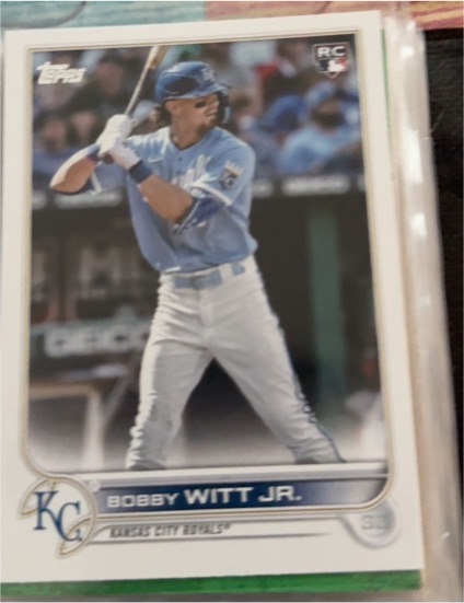2022 Topps Series 2 #660 Bobby Witt Jr. — front