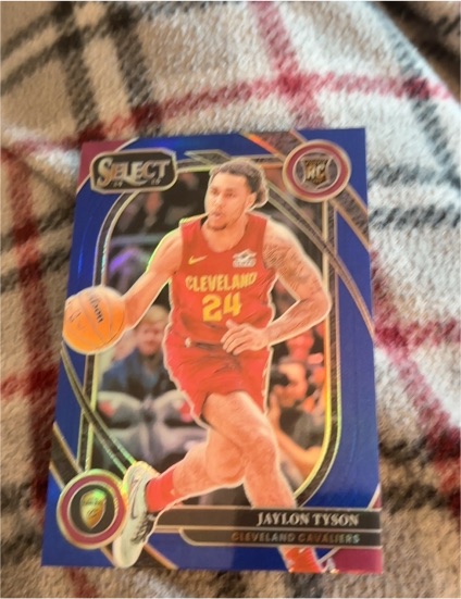 2024-25 Panini Select #282 Jaylon Tyson — front