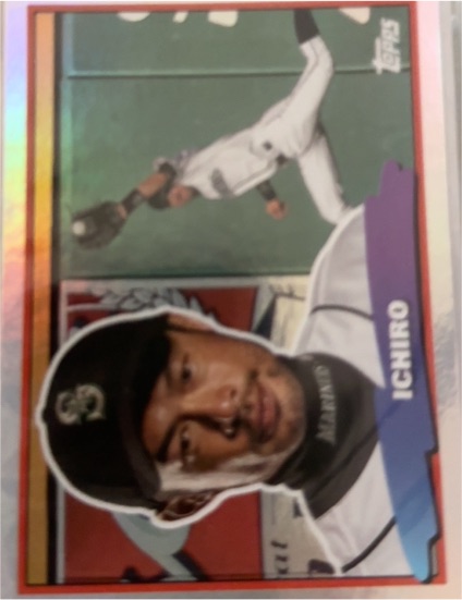 2022 Topps Archives #88BF-39 Ichiro Suzuki 1988 Topps Big Foil — front