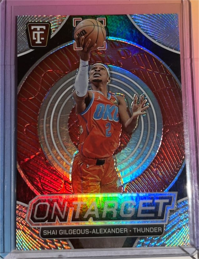 2024-25 Panini Totally Certified #14 Shai Gilgeous-Alexander On Target — front
