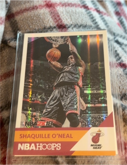 2017-18 Panini NBA Hoops NBA2K18 #NNO Shaquille O'Neal — front