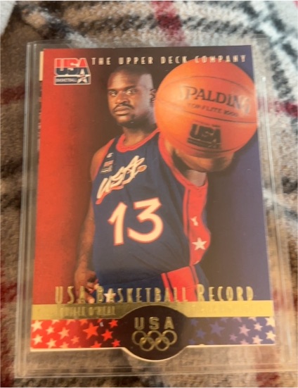 1996 Upper Deck USA Basketball #20SO4 Shaquille O'Neal — front