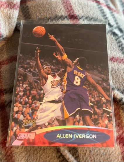 2000-01 Stadium Club #76 Allen Iverson — front
