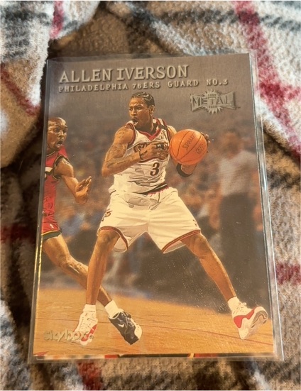 1999-00 Fleer Skybox Metal #36 Allen Iverson — front