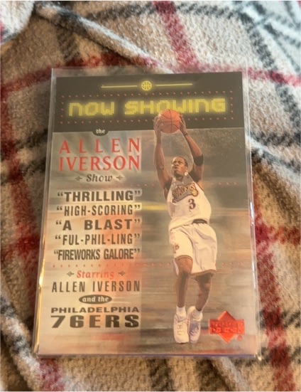 1999-00 Upper Deck Now Showing #NS20 Allen Iverson — front