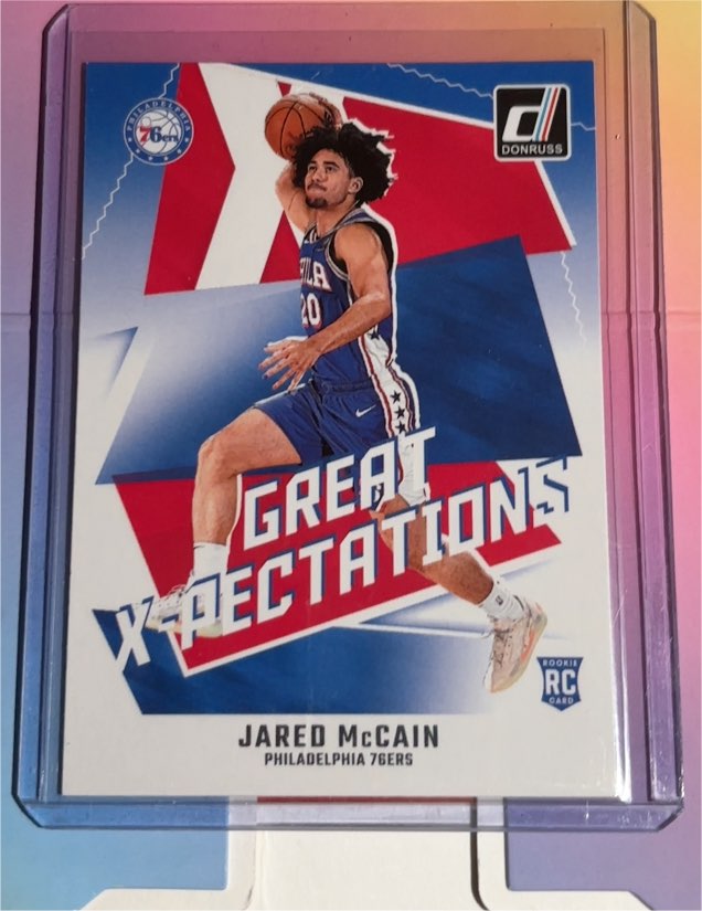 2024-25 Panini Donruss Great X-Pectations #5 Jared McCain — front