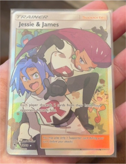 2019 Pokémon Sun & Moon Hidden Fates #68 Jessie & James — front