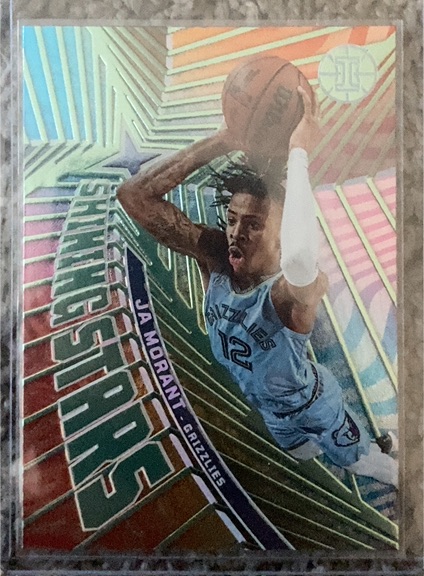 2021-22 Panini Illusions Shining Stars #11 Ja Morant — front