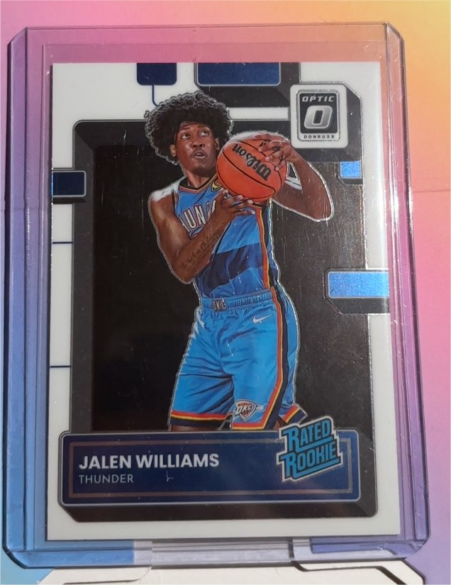 2022-23 Donruss Optic #235 Jalen Williams — front