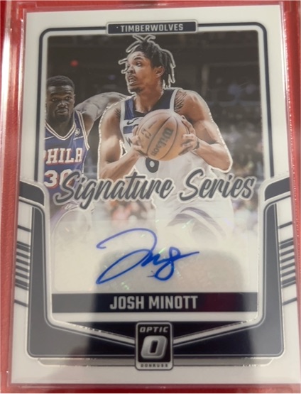 2024-25 Panini Donruss Optic #SS-MIN Josh Minott — front