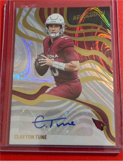 2025 Panini Revolution Signatures #RSA-CT Clayton Tune — front